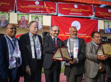 الوطنية موبايل ومنتدى رواد يكرمان أعلام الرياضة الفلسطينية