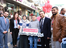 الوطنية موبايل تسلم السيارة الثالثة في حملة &quot;وحد أرقامك وحقق أحلامك&quot;