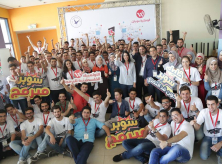 فريق جامعة بيرزيت سوبر مبرمج فلسطين برعاية الوطنية موبايل