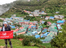 معتصم عليوي.. أول مؤثر فلسطيني يتسلق قمة إيفريست برعاية الوطنية موبايل