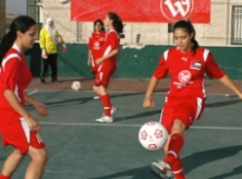 برعاية الوطنية موبايل، المنتخب النسوي الفلسطيني لكرة القدم يشارك في البطولة الدولية الخامسة لكرة القدم الخماسية في عمان