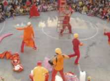 برعاية المشغل الخلوي الثاني ’الوطنية الفلسطينية للاتصالات’ السيرك الفلسطيني المتنقل ينهي جولاته في المدن الفلسطينية